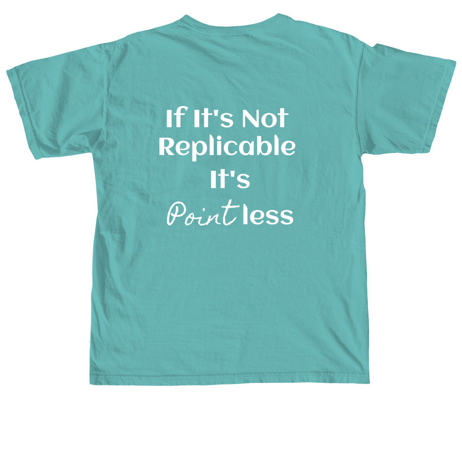 Growing Kids Therapy Center '22, a Seafoam Comfort Colors Unisex Tee (back-view)