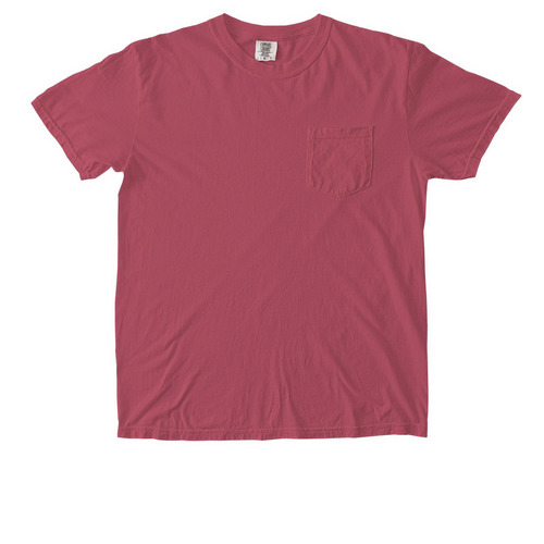 Take Action Pocket Tee, a Crimson Comfort Colors Pocket Tee