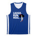 Team Gilda: Laugh. Run. Heal., a True Royal/ White Reversible Basketball Jersey