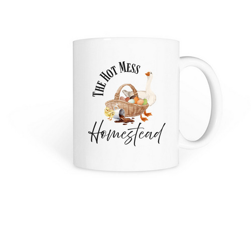 Simplified logo mugs, a White Coffee Mug