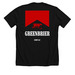 Cowboy Killer, a Solid Black Blend Premium Unisex Tee (back-view)