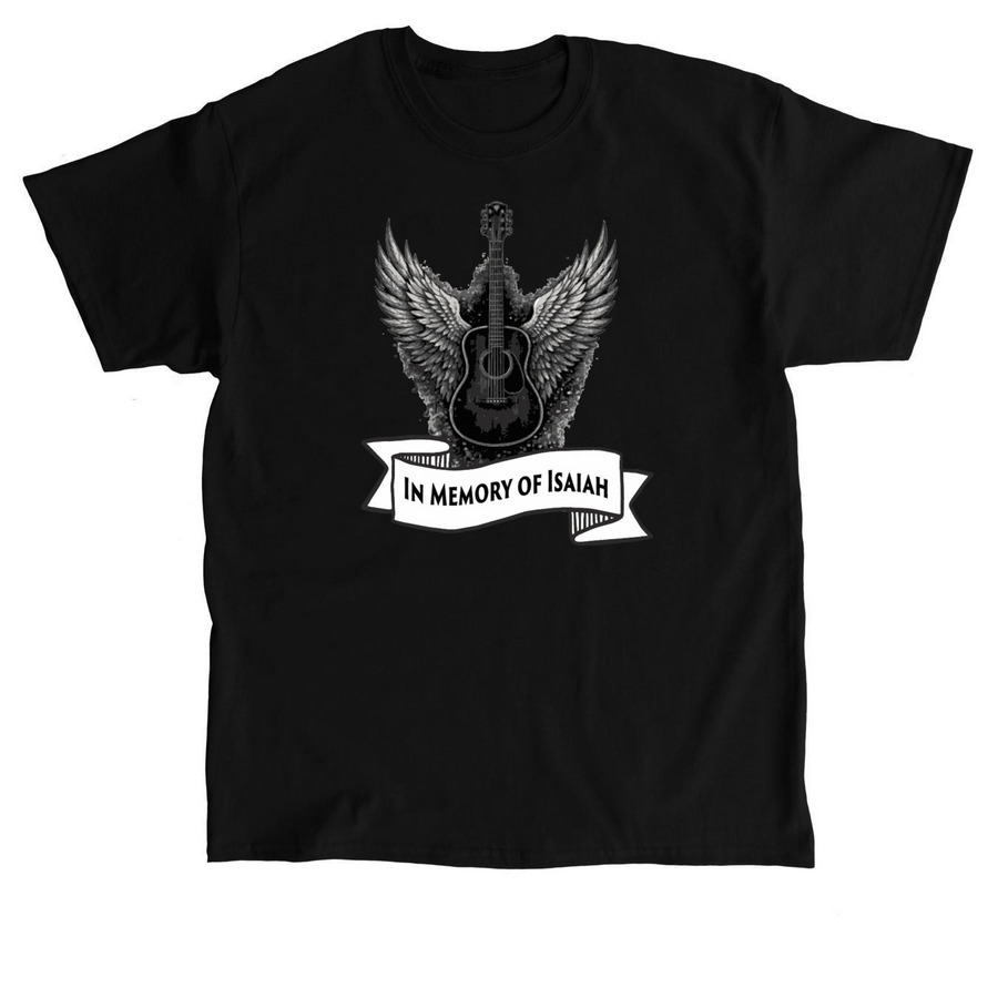 In Memory of Isaiah, a Black Classic Unisex Tee