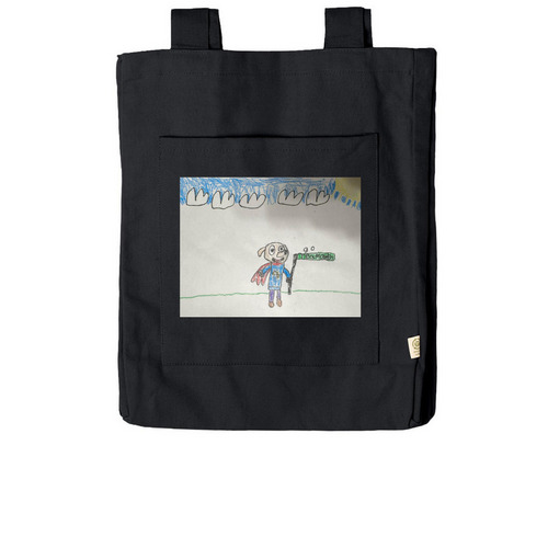 Owen Tote, a Black Reclaimist Everywhere Tote Bag