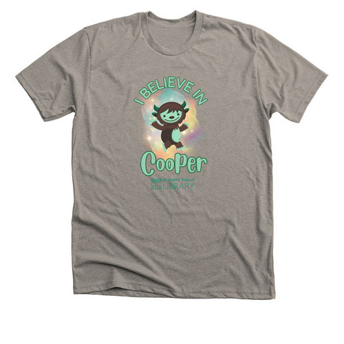 I Believe in Cooper, a Heather Stone Premium Unisex Tee
