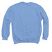Simple Logo Sweatshirt, a Carolina Blue Crewneck Sweatshirt (back-view)