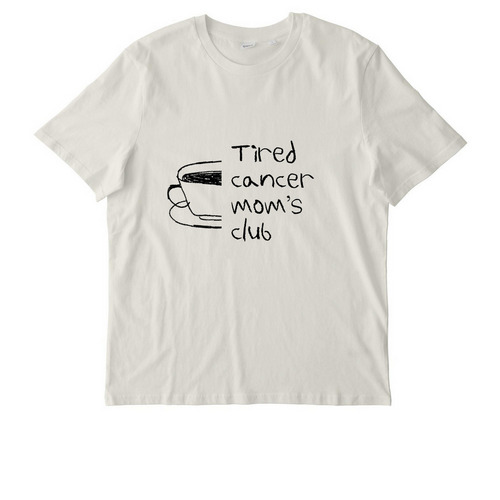 Tired Cancer Mom?s Club, a Natural Raw Stanley/Stella Unisex Creator 2.0 Tee