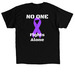 #We Stand with PEREZ, a Black Classic Unisex Tee (back-view)