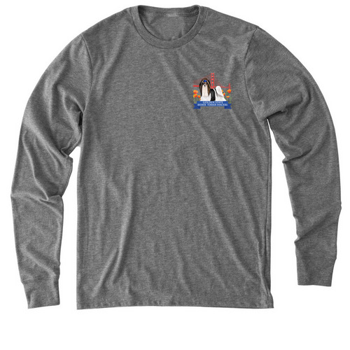 Harvest Moon, a Aluminum Grey Allmade Eco Triblend Long Sleeve Tee