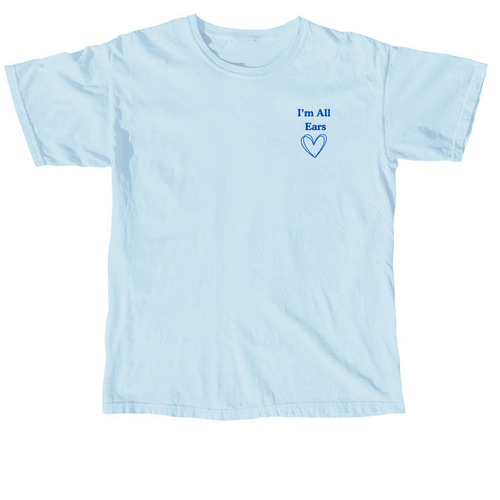 I?m All Ears Design, a Chambray Comfort Colors Unisex Tee