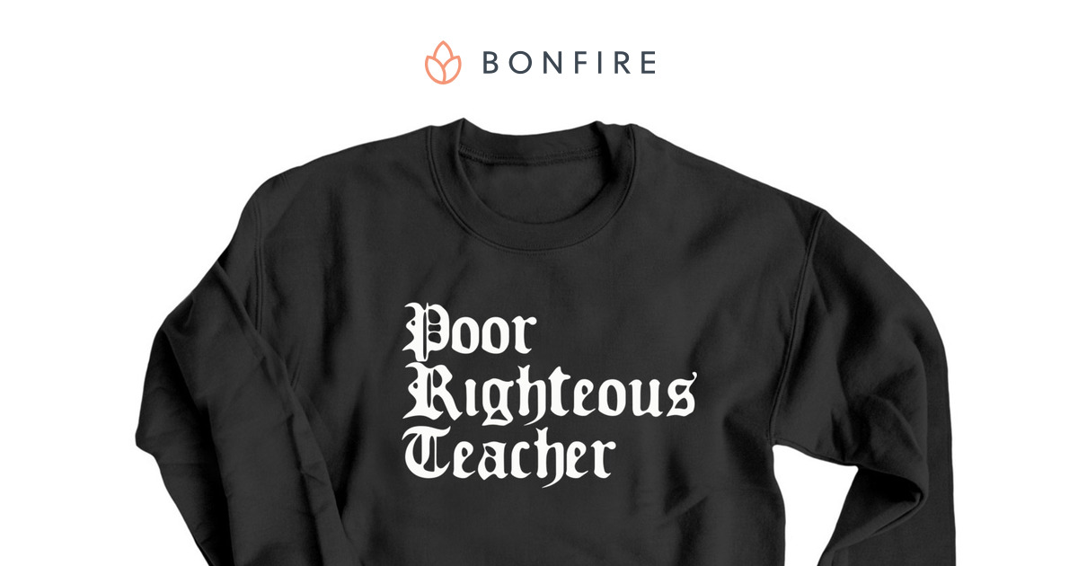 Poor Righteous Teacher | Bonfire