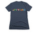 ADVOCATE, a Midnight Navy Women's Slim Fit Tee