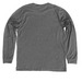 2022 Hammers Only Logo- Black, a Athletic Heather Premium Long Sleeve Tee (back-view)