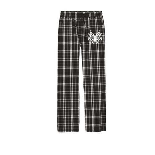 babe flannel pants, a Black Flannel Pajama Pant