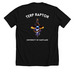 TERP RAPTOR Logo Shirt, a Solid Black Blend Premium Unisex Tee (back-view)