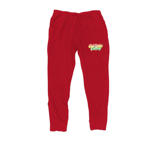 Rasta Edition Jogger, a Red Midweight Fleece Joggers