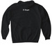 Pride@Segal 2025 Dark T-shirt, a Black Gildan Softstyle Pullover Hoodie (back-view)