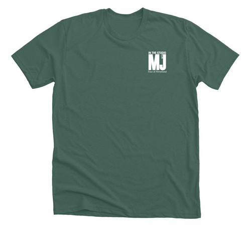 Tour of Neverland Event Tee, a Heather Forest Premium Unisex Tee