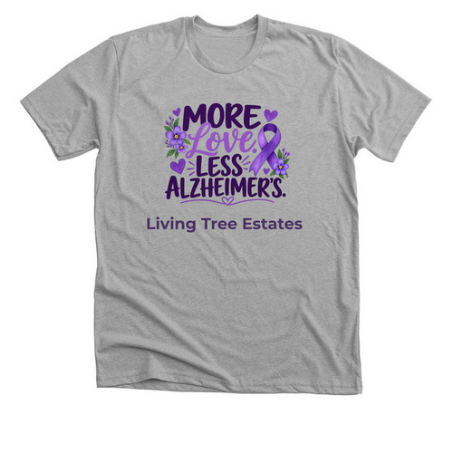 Living Tree Estates&nbsp;, a Athletic Heather Premium Unisex Tee