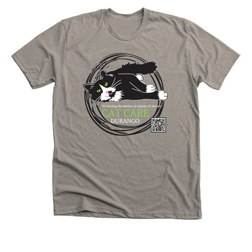 Cat Care Durango&nbsp;, a Heather Stone Premium Unisex Tee