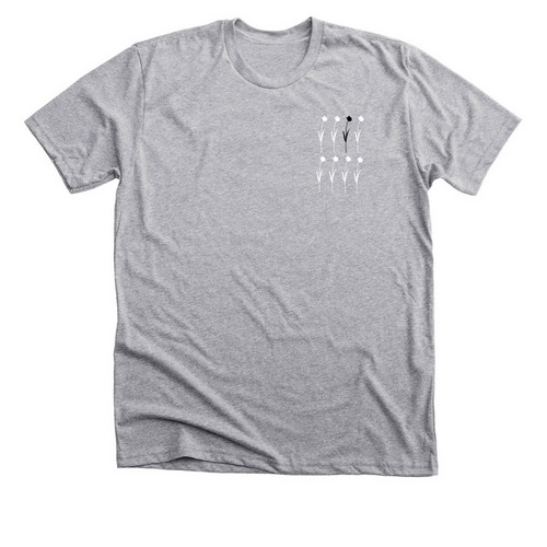 One In Eight, a Athletic Heather Premium Unisex Tee