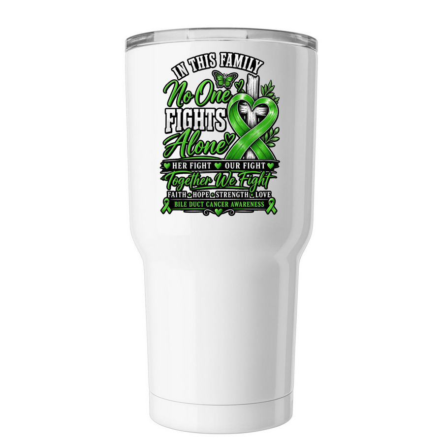 Cassie Strong Tumbler, a White Insulated Tumbler