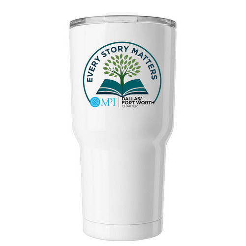 MPI DFW, a White Insulated Tumbler