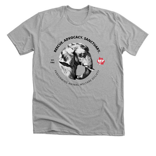 Thika&nbsp;- round on front (light shirts), a Athletic Heather Premium Unisex Tee