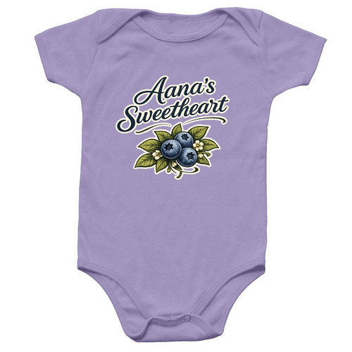 Aana?s, a Lavender Infant Onesie