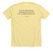 MI Right to Read, a Heather Yellow Gold Premium Unisex Tee (back-view)