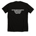 Celebrate 25 Years With Us!, a Solid Black Blend Premium Unisex Tee (back-view)