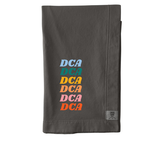 DCA Blanket, a Pepper Comfort Colors Blanket
