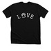 Love, a Solid Black Blend Premium Unisex Tee