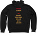 Detroit '67 Show Shirt!&nbsp;, a Black Zip Up Hoodie (back-view)