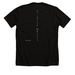 I beg your finest pardon?, a Solid Black Blend Premium Unisex Tee (back-view)