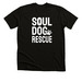 Soul Dog Rescue, a Solid Black Blend Premium Unisex Tee