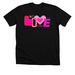 Love One, a Solid Black Blend Premium Unisex Tee