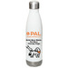 PAL Water Bottle, a White Stainless Steel Water Bottle