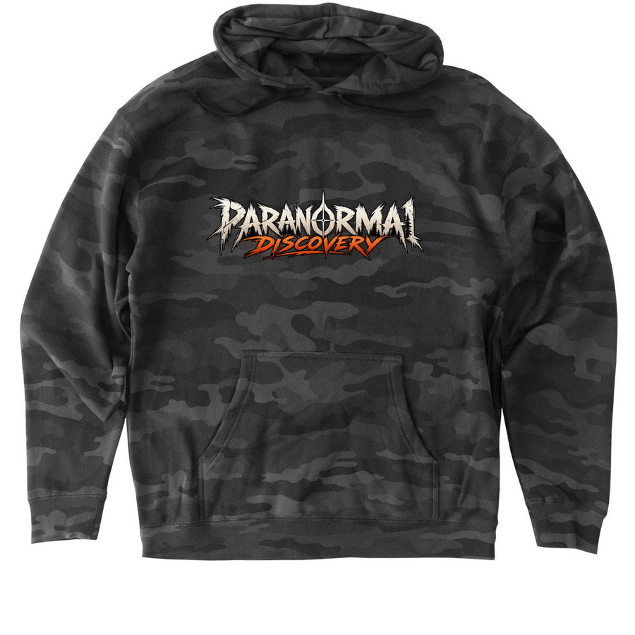SQUATCH DIVISION | CAMO HOODY, a Black Camo Heavyweight Camo Pullover Hoodie