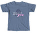 And Also With You Logo (Dark Comfort Colors), a Blue Jean Comfort Colors Unisex Tee