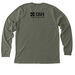 Hope. Heal. Recover., a Heather Military Green Premium Long Sleeve Tee (back-view)