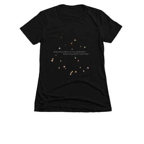 Help Kate Fight Metastatic Breast Cancer&nbsp;, a Black Women's Slim Fit Tee