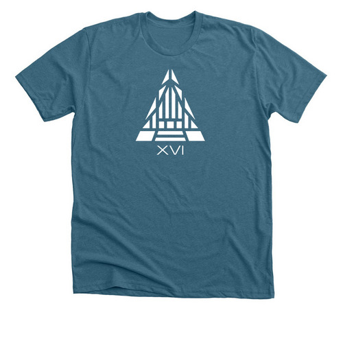 USAFA 2016 reunion shirt, a Heather Deep Teal Premium Unisex Tee