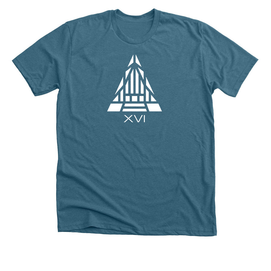 USAFA 2016 reunion shirt, a Heather Deep Teal Premium Unisex Tee