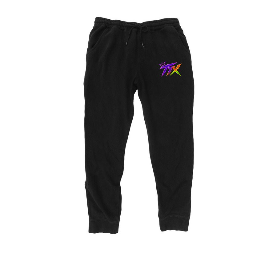 TTX SWEATPANTS, a Black Midweight Fleece Joggers