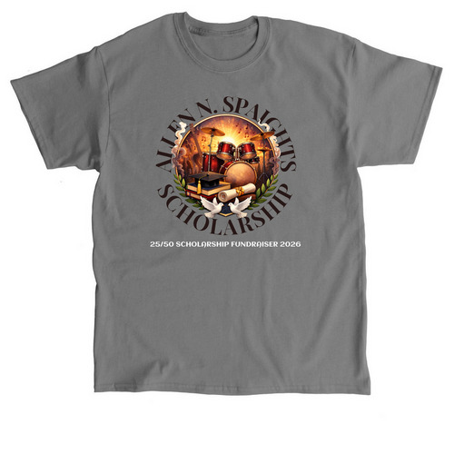 Allen N. Spaights Scholarship Logo Tee&nbsp;, a Charcoal Classic Unisex Tee