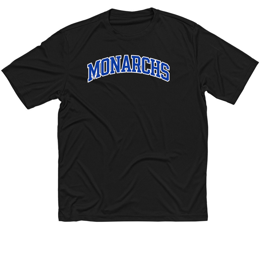 adult performance tee, a Black Classic Performance Tee