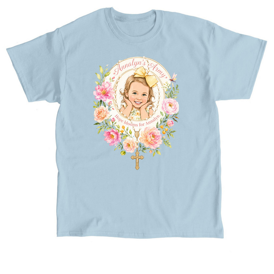 Annalyns Army - Family Shirt, a Light Blue Classic Unisex Tee