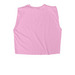 + DECOLONIAL BADDIE +, a Faded Powder Pink Women's Heavyweight Garment Dye Muscle Tee (back-view)