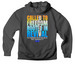 LIMITED TIME Rooted in Revival, a Asphalt Premium Heavyweight Pullover Hoodie (back-view)