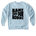 Bans Off Our Bodies, a Chambray Comfort Colors Crewneck Sweatshirt